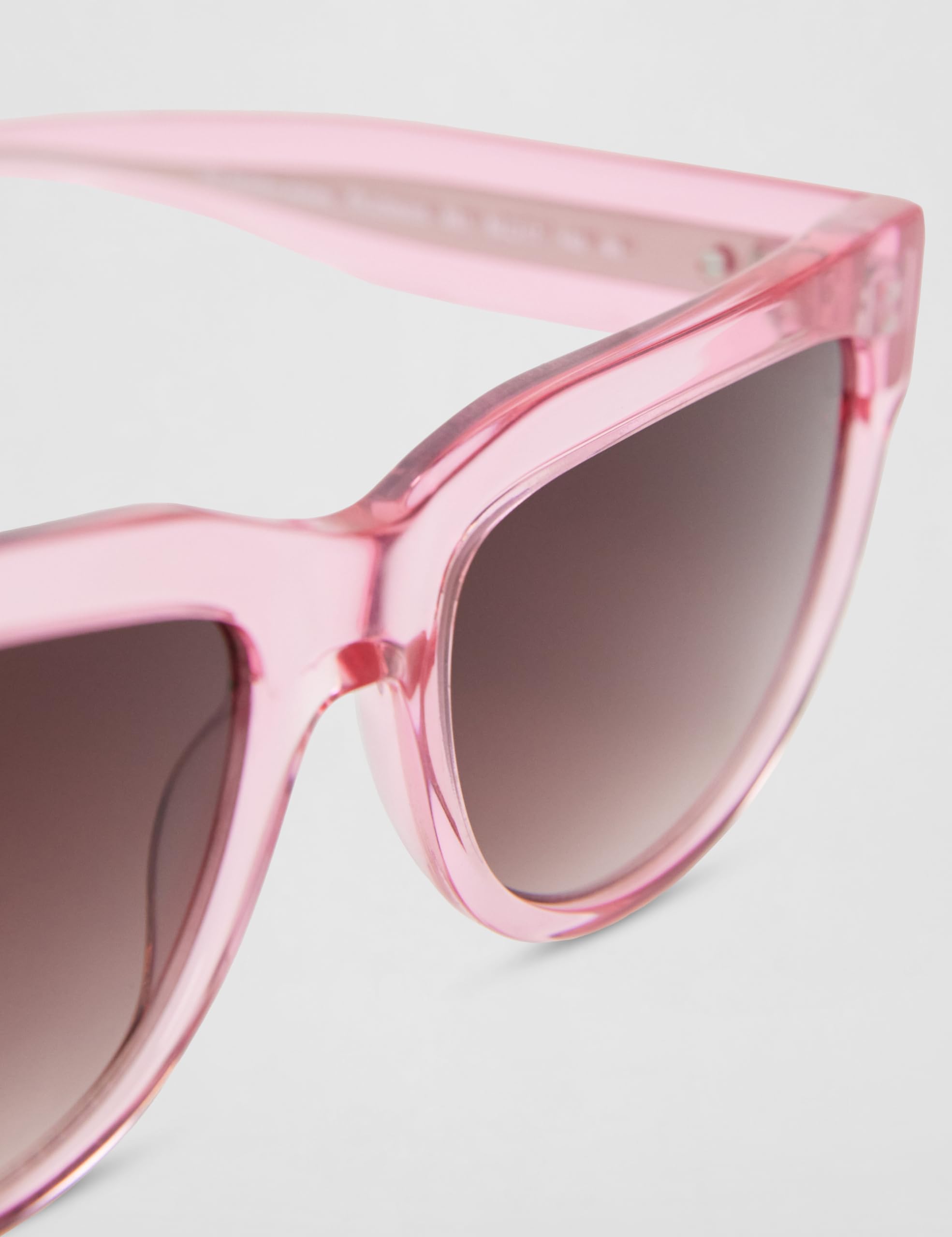 Calvin Klein Jeans Women's Sunglasses CKJ25600S - Pink To Khaki with Gradient Brown Lens