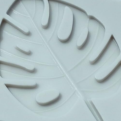 Miniatura 3 de Molde de silicona para pastel de safari de selva y hojas tropicales, molde de silicona para decoración de cupcakes, hojas de palma y decoración de