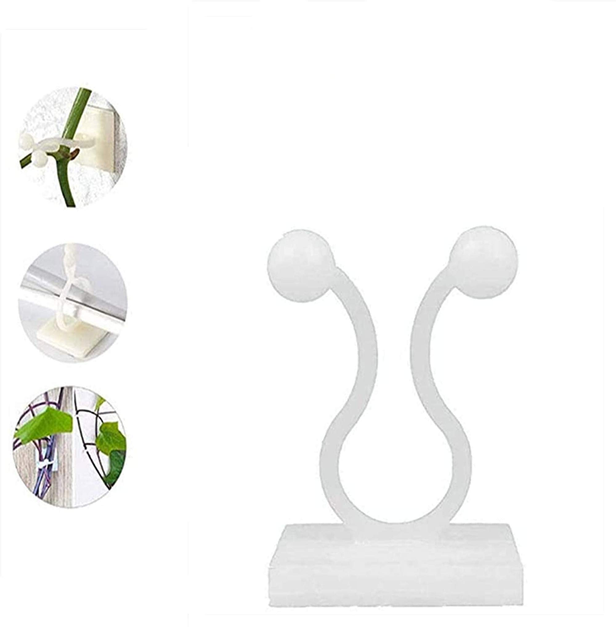 Fbaby Plant Climbing Wall Fixture Clips, 100PCS Invisible Wall Vines Fixture Wall Sticky Hook, Plant Fixer Self-Adhesive Hook Plant Vine Traction Wall Sticky Hook Vines Fixing Clip Vines Holder (B08J3KTZBH) Amazon Price History, Amazon Price Tracker