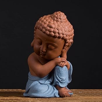 Amazon.co.jp: 仏像 小仏 涅槃仏 仏像 かわいい 僧侶像