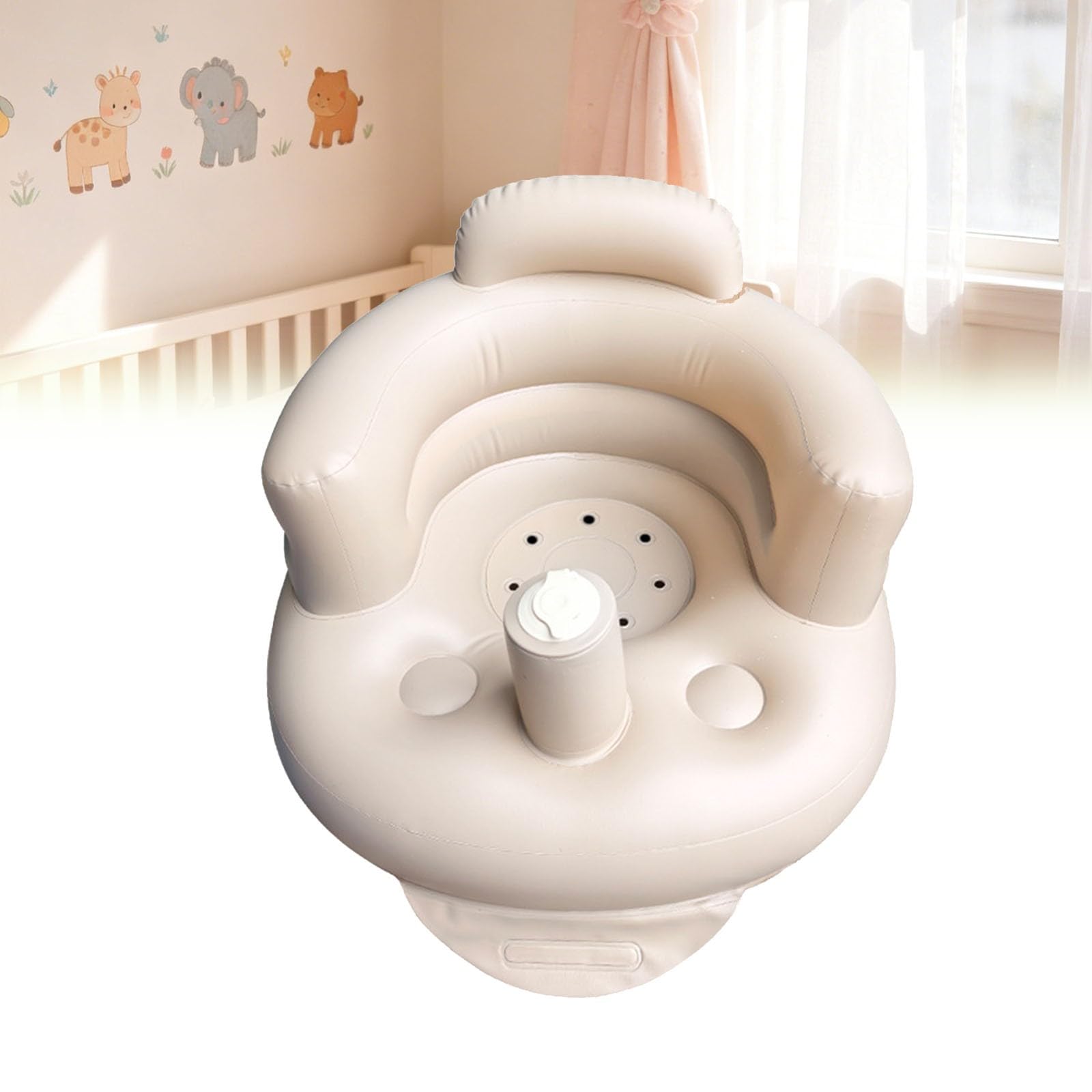 Canapé gonflable bébé avec pompe intégrée pour des moments de tendresse