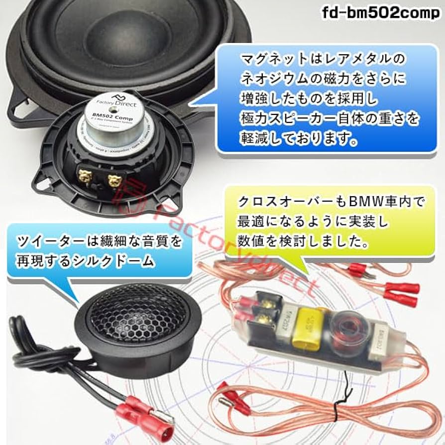 BMB のスピーカー BMW純正スピーカー | 福岡のカーオーディオ専門店トーン