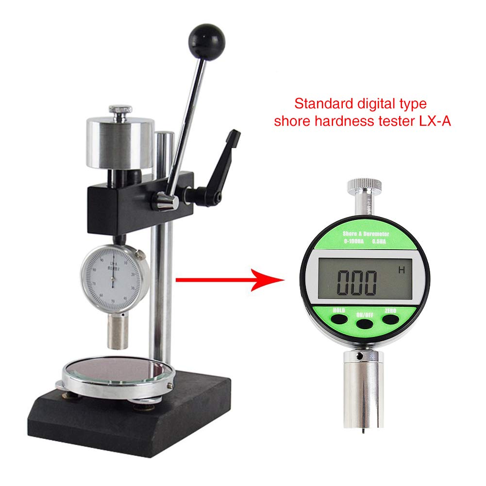 Buy HomEnjoy Shore Durometer with Shore Hardness Test Stand Digital