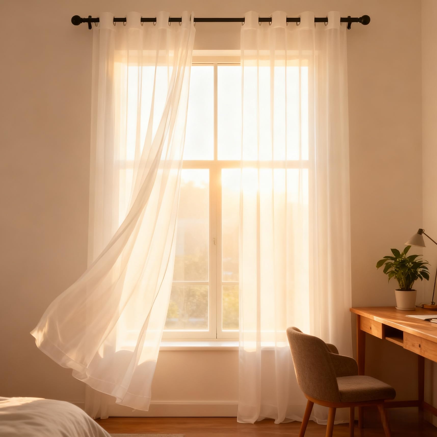 Rideaux occultants filtrants anti-UV pour protéger votre intimité