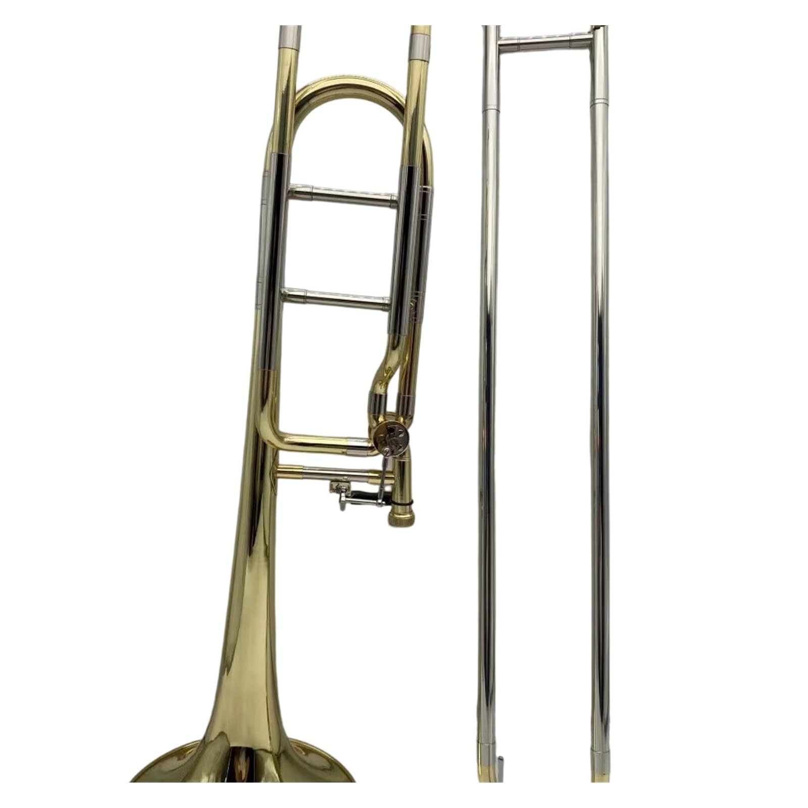 Instrumento De Viento Metal Profesional Para Principiantes Adultos Con Trombón Transpuesto En Si Bemol A Fa trombón Instrumento De Metal(4)