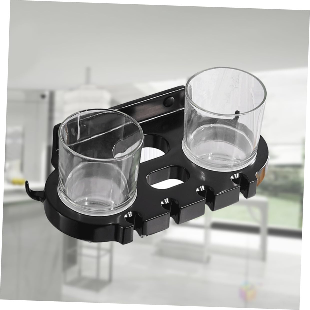 Cabilock portacepillos de Soporte para Cepillo de Estante para cepillos de Porta Cepillo de Copa de