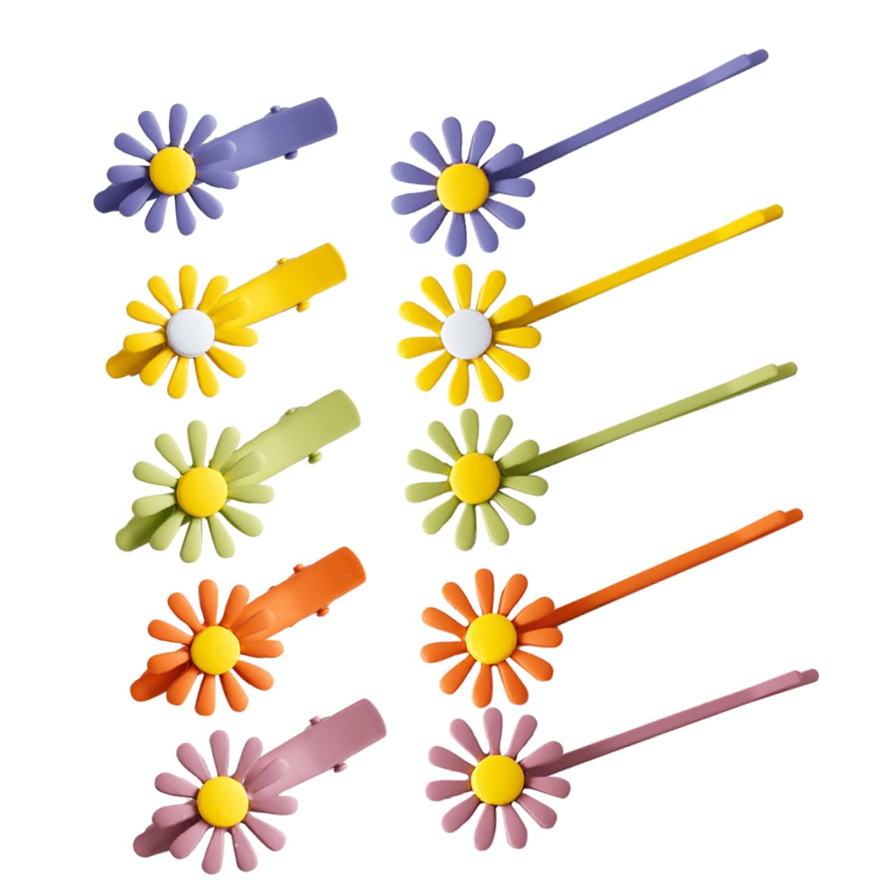 Healeved 30piezas Pinzas Para Cabello Diseño De Flores Clips De Moda y Adorables Horquillas Para Niñas Varios estilos