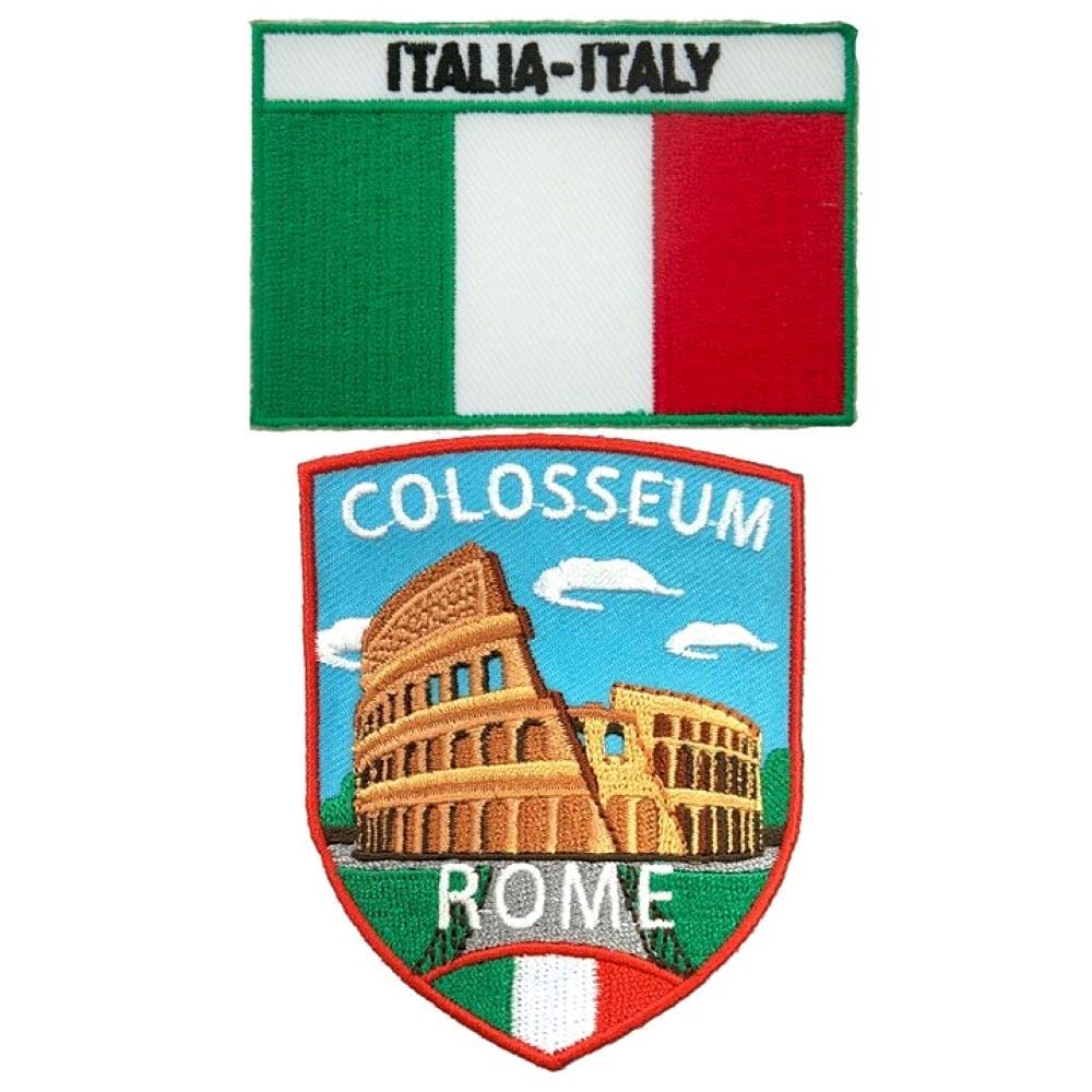 PATCH TOPPE TOPPA badge termoadesiva bandiera coccarda italia italiano