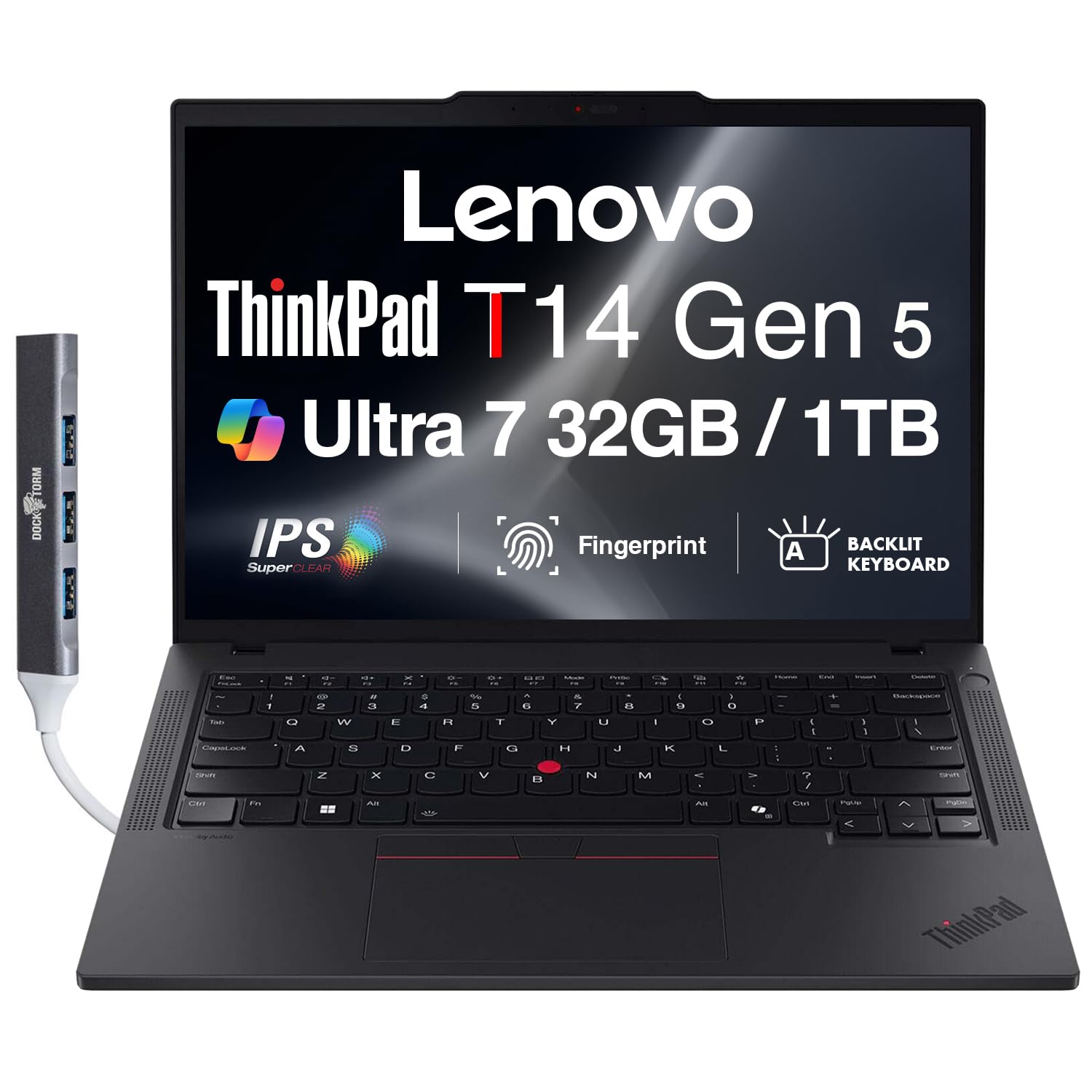 Amazon.com: Lenovo ThinkPad T14 Gen 5 Business Laptop 14.0