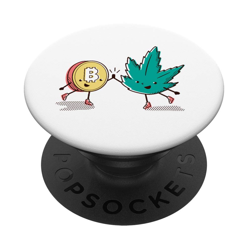 Amazon.com: Cannabis Bitcoin New Normal Friends Crypto 420 Gift Design  PopSockets Grip and Stand for Phones and Tablets : Cell Phones & Accessories