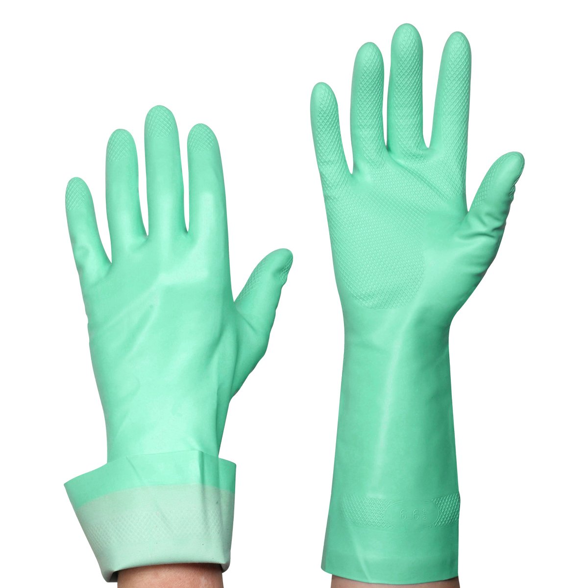 Spontex Piel Sensible - Los guantes de limpieza para la piel hechas de un material especial libre de látex, 1 set