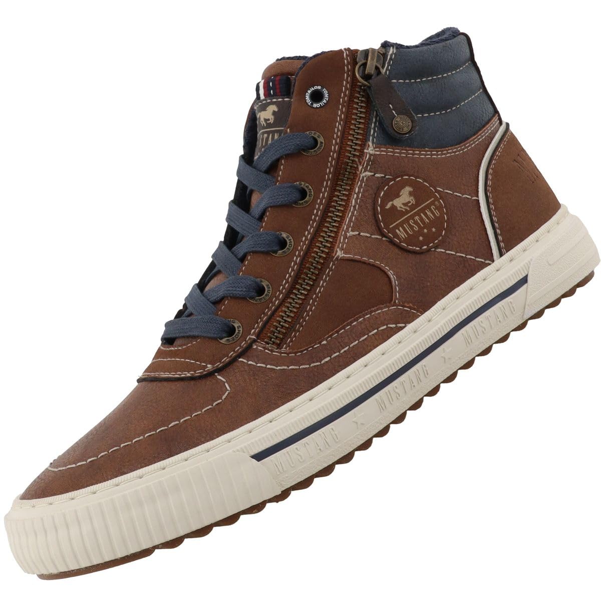 Mustang Homme 15m0041004 Basket, Rouille, 43 EU
