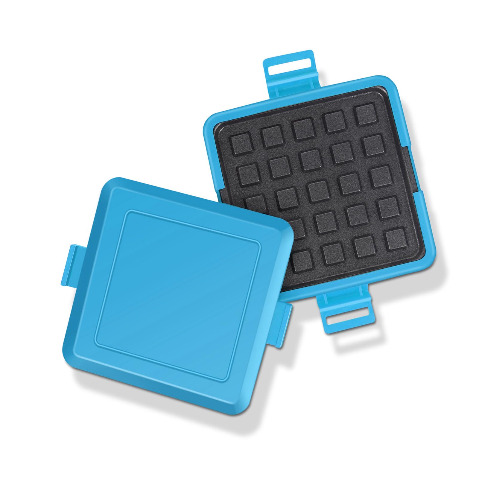 Hztyyier Macchina per Al Microonde in Silicone per Pasti Veloci e Deliziosi - Utensile da Sicuro (BLUE)
