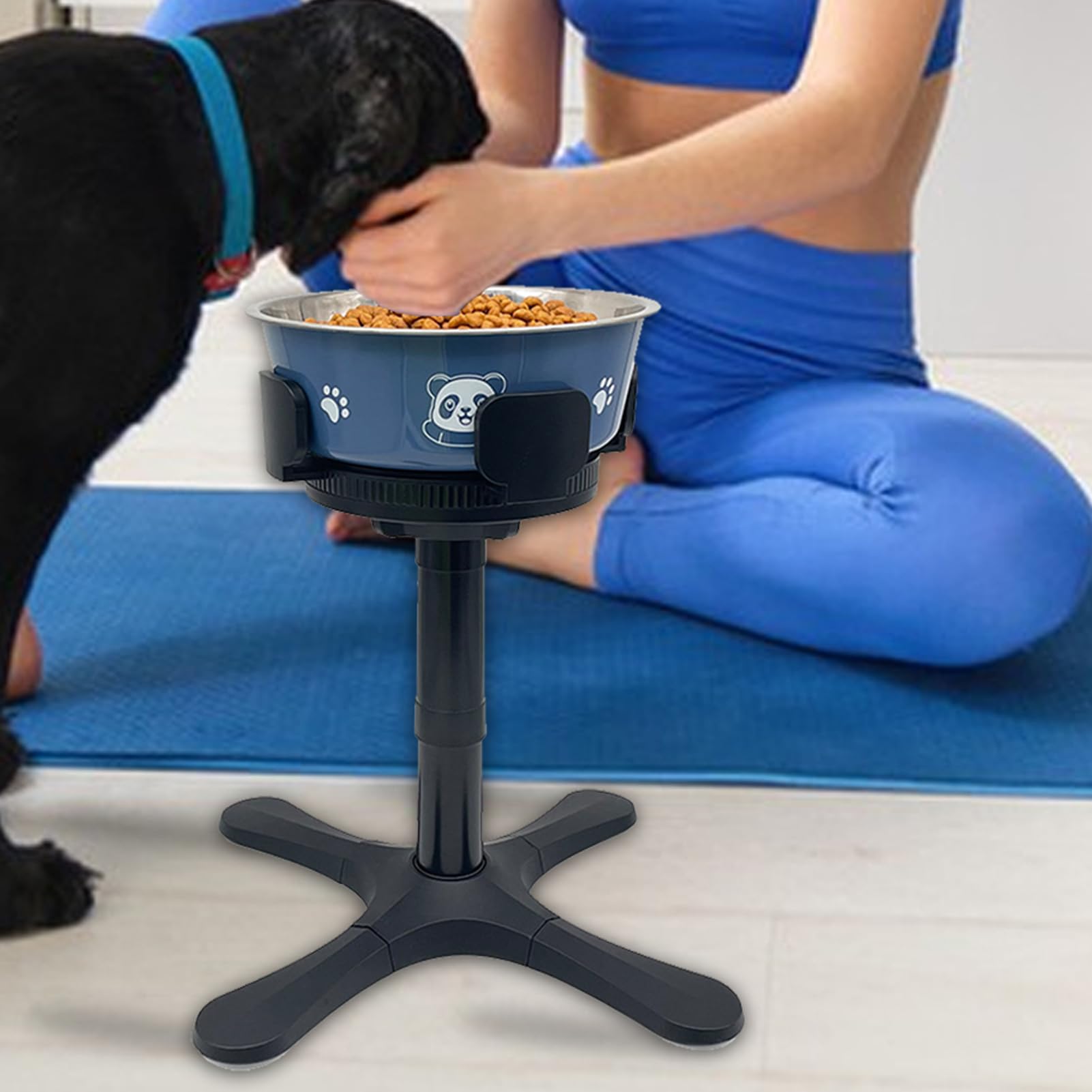 Support de gamelle pour Chien - Support de gamelle réglable pour Chiens