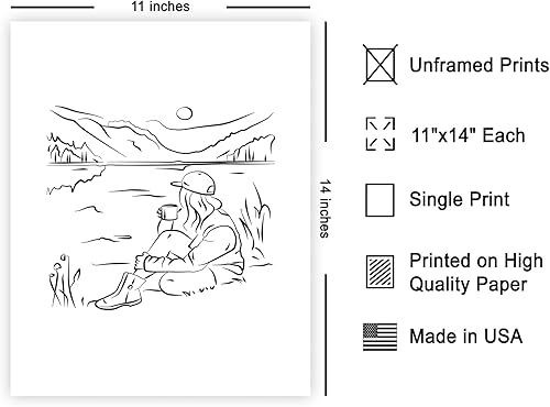 Miniatura 650 de Poster Master Póster de peonías – Estampado de flores retro – Ilustración floral – Ilustración en blanco y negro – Diseño de línea y abstracto –