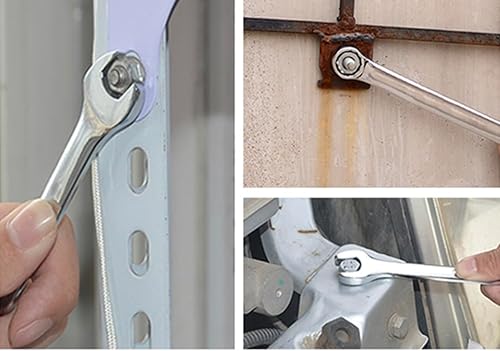 Miniatura 5 de Edward Tools Juego de 12 llaves combinadas Pro SAE  12 tamaños de llaves de 14 pulgadas hasta 1516 pulgadas  Acero al carbono resistente con pulido