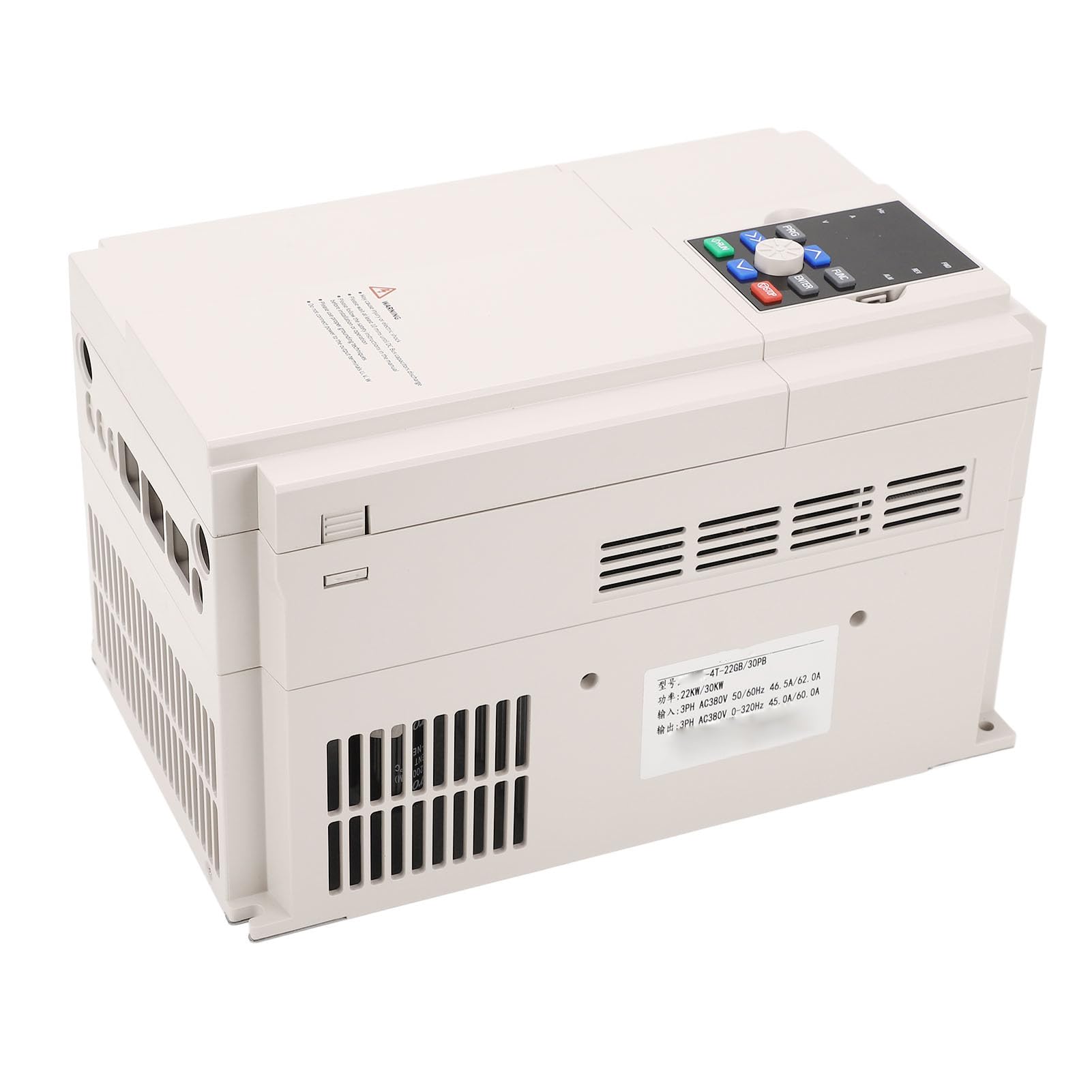 Convertitore Trifase-trifase Convertitore Trifase-trifase, Inverter VFD Regolatore di velocità Inverter VFD Variabile 380 V per 22 KW o 30 KW 46,5 A o 62,0 A