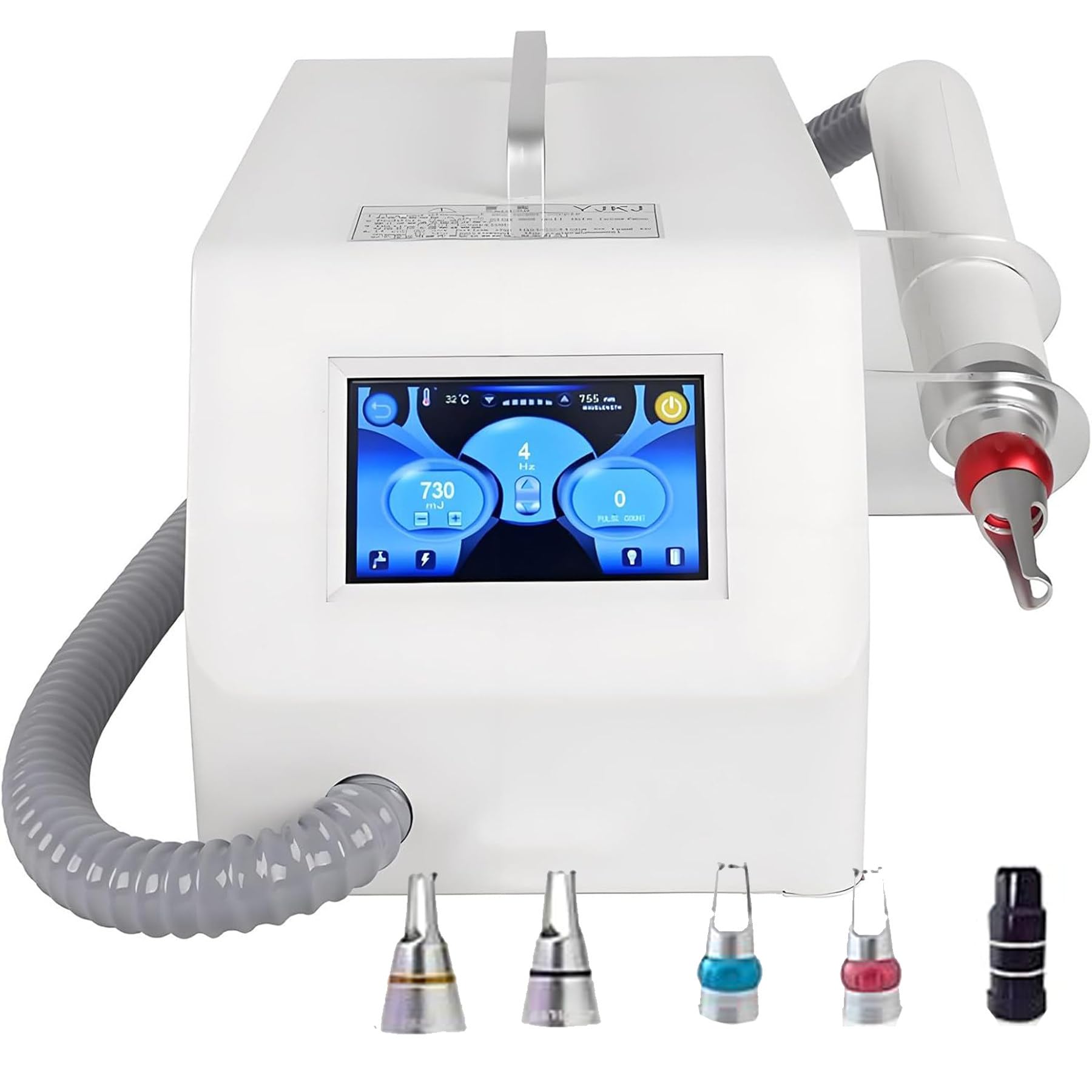 Yehozz Multicolor Professional Tattoo Removal Machine,Tattoo Pigment Removal Machine, Picosecond Laser Technology For Removing Black Pigment Spots, Skin Whitening, Eyebrow Body Tattoo