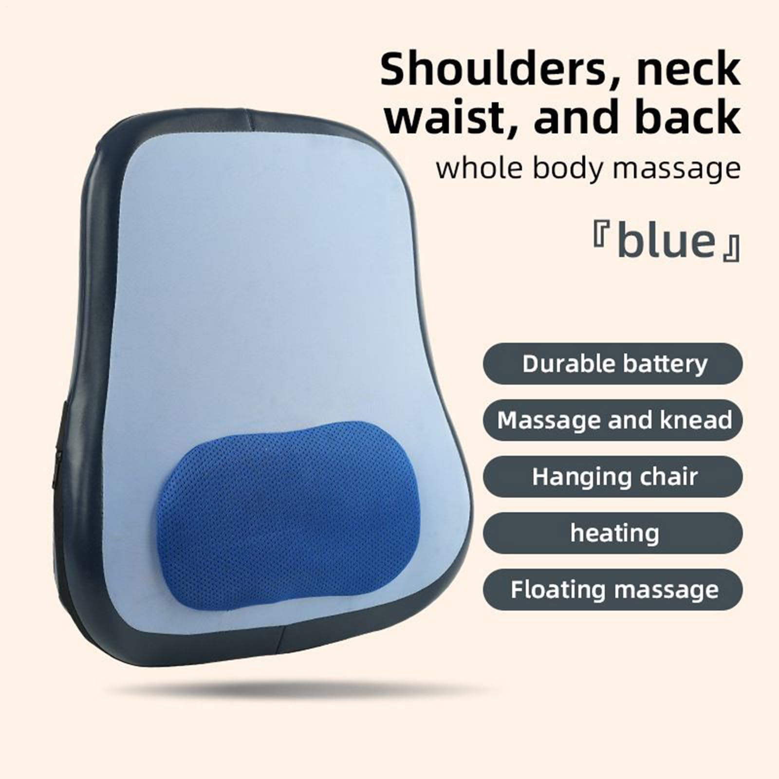 Almohada de masaje de cuello – Masajeador eléctrico de espalda