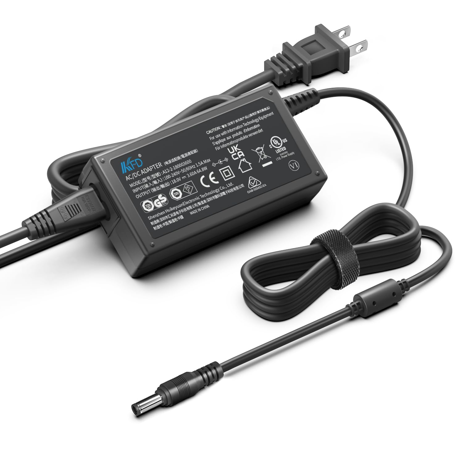 Amazon.com: KFD 18V AC Adapter for Klipsch Music Center KMC 3 KMC3