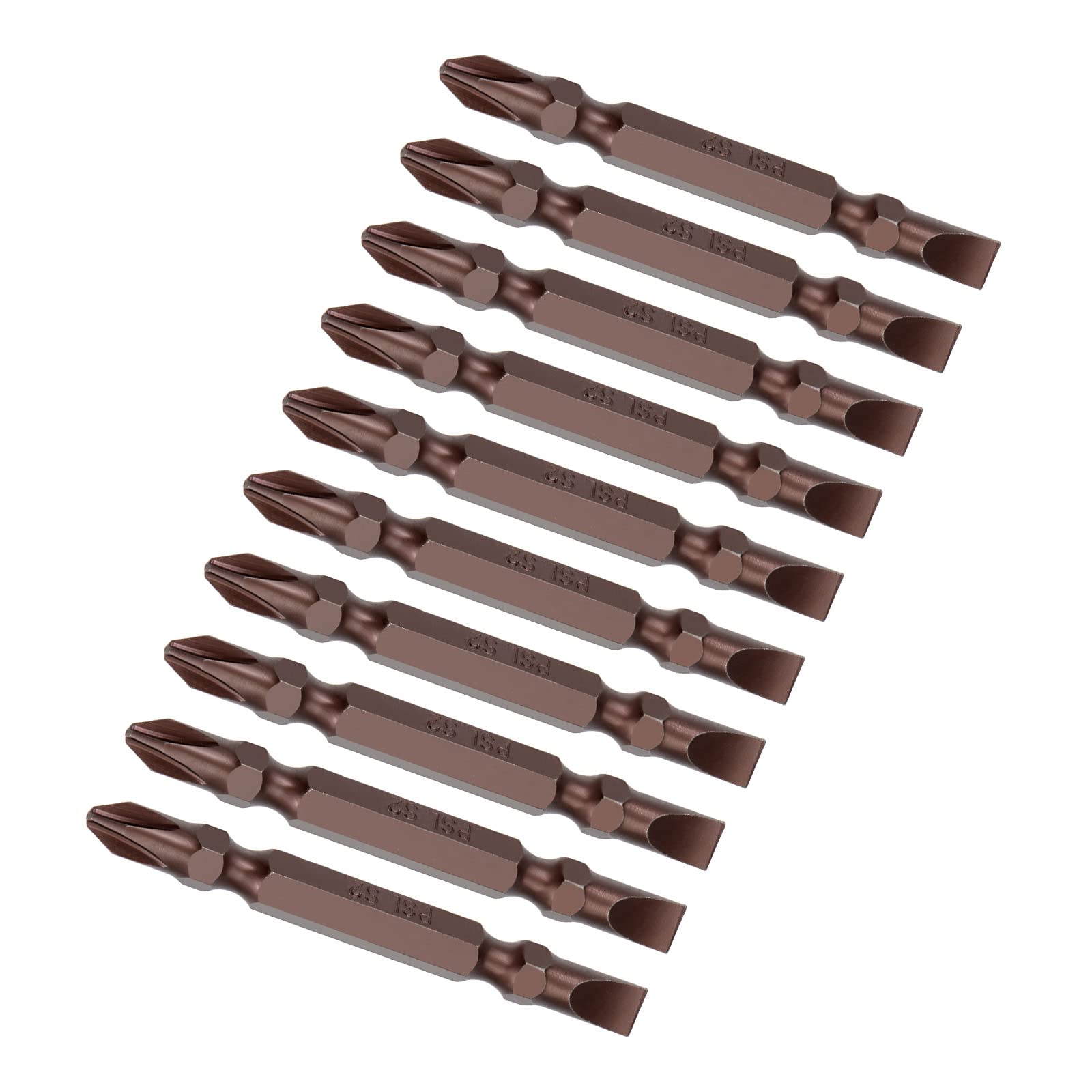 Puntas PH2 SL6 destornillador magnetico doble extremo 1/4 para taladro electrico