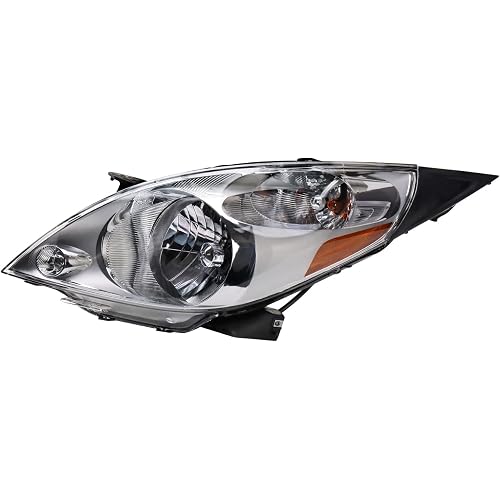 TRQ Driver Side Headlight Assembly Compatible with 2013-2015 Chevrolet Spark GM2502368