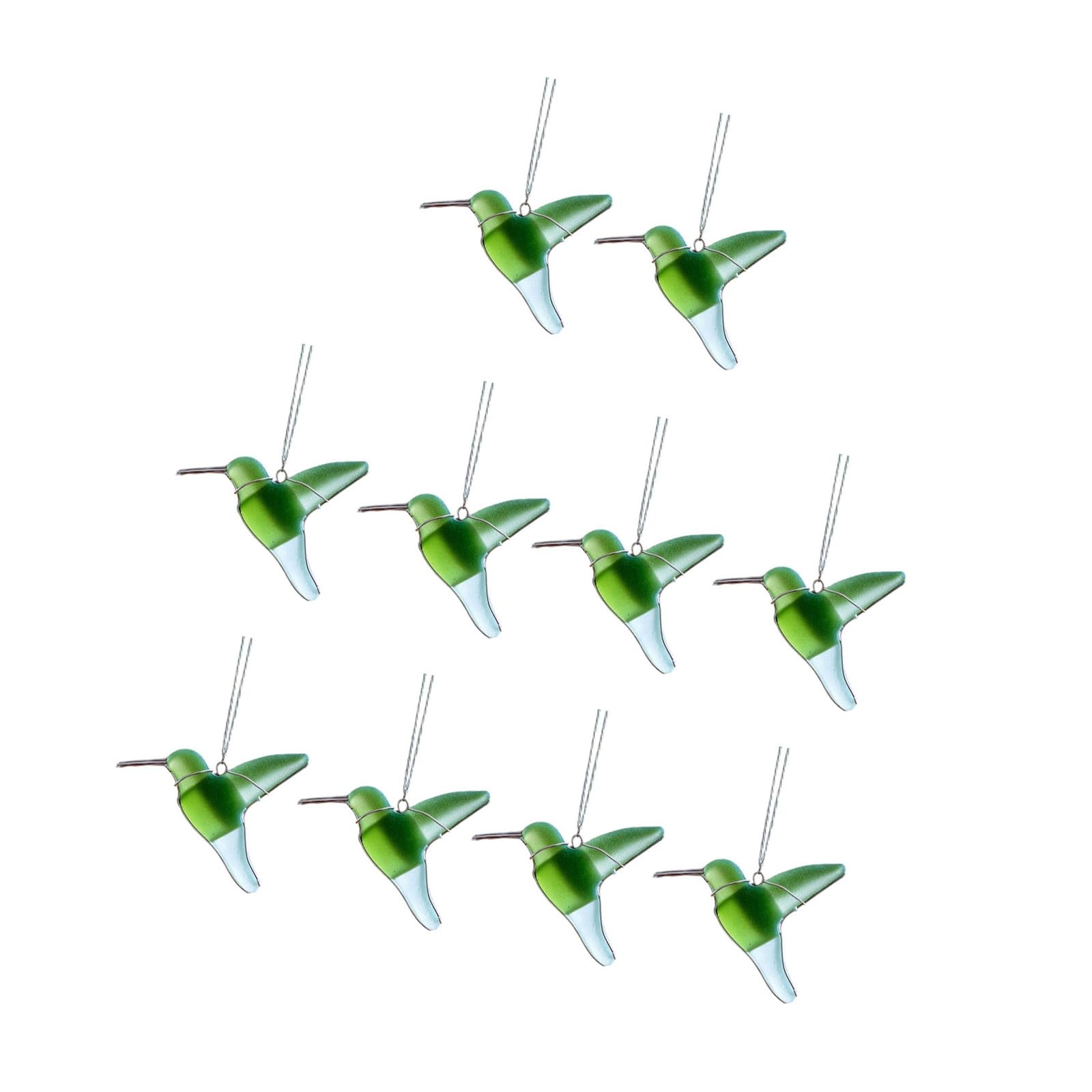 Nucelit Exquisitely Crafted Acrylic Bird Ornament Feature Fine Detail Enhancing Holiday Decors Hanging Decoration Festival Decors