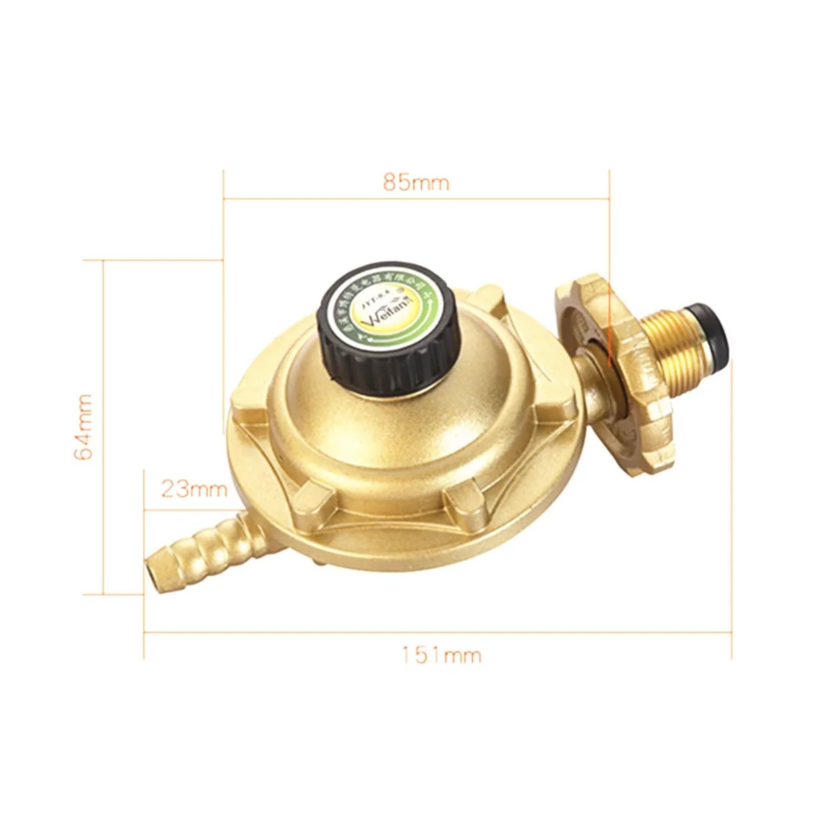 Válvula Solenoide Eléctrica, Válvula reductora de presión del cilindro tanque Gas licuado, accesorios válvula seguridad, calentador agua la cocina