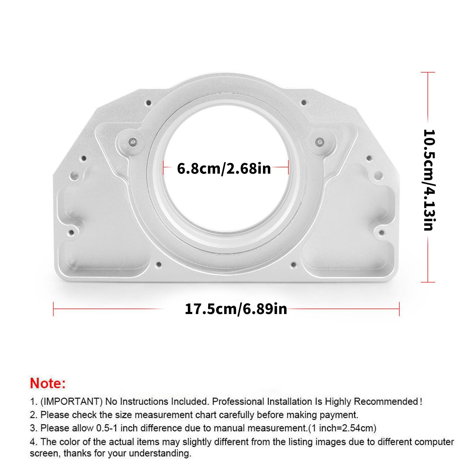 GAOSHA Robusto Alluminio Competitivo Volante Base Stand Staffa di Supporto per G27 G29 G920 G923 Miglioramento Gaming