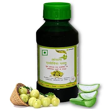 Afflatus Amla Aloevera Plus Organic Juice for Digestion & Immunity Booster- 500ml