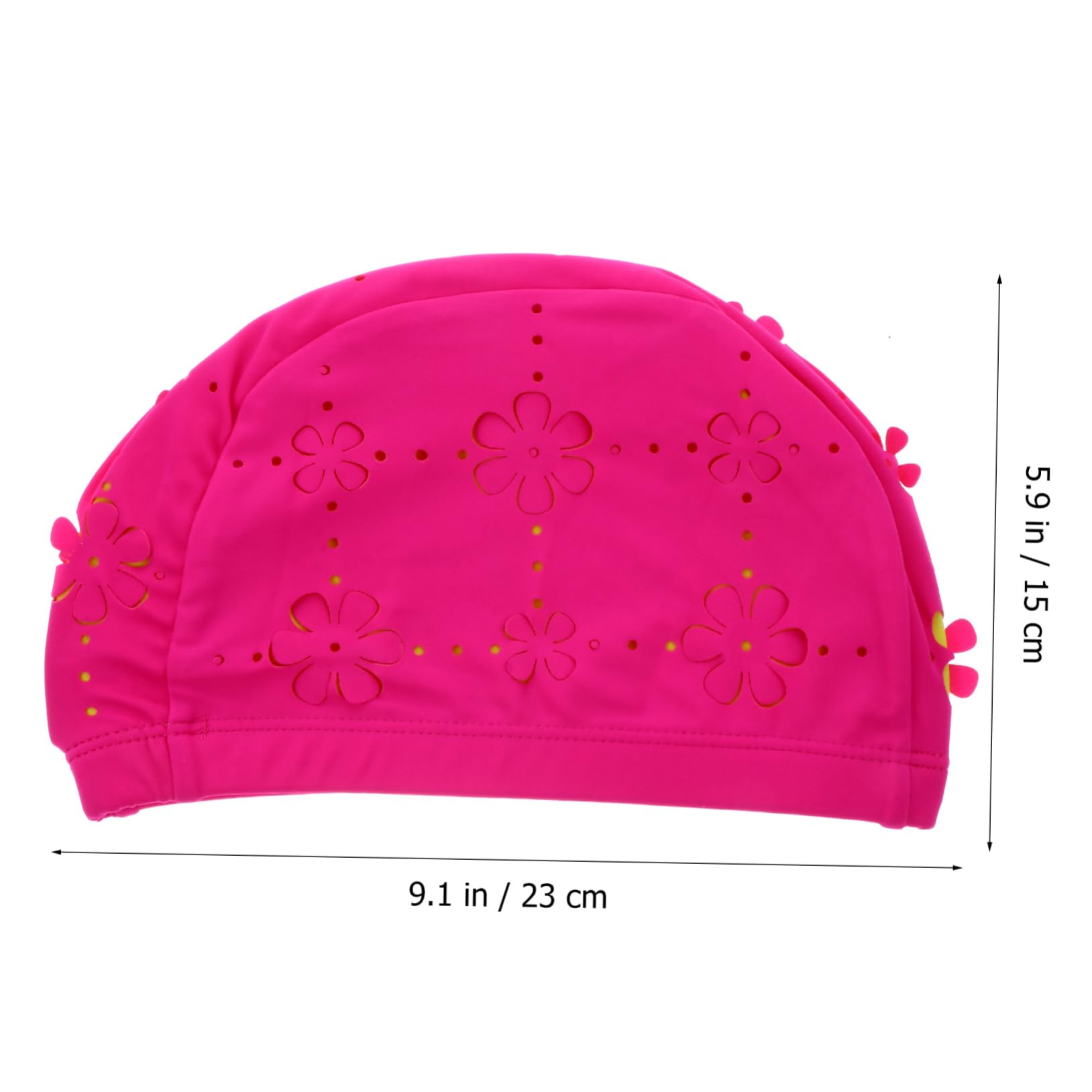 Sosoport 3piezas Gorro De Natación Protección para Oídos Diseño De Flores para Mujeres Resistente Al Agua para Piscina y Actividades Acuáticas