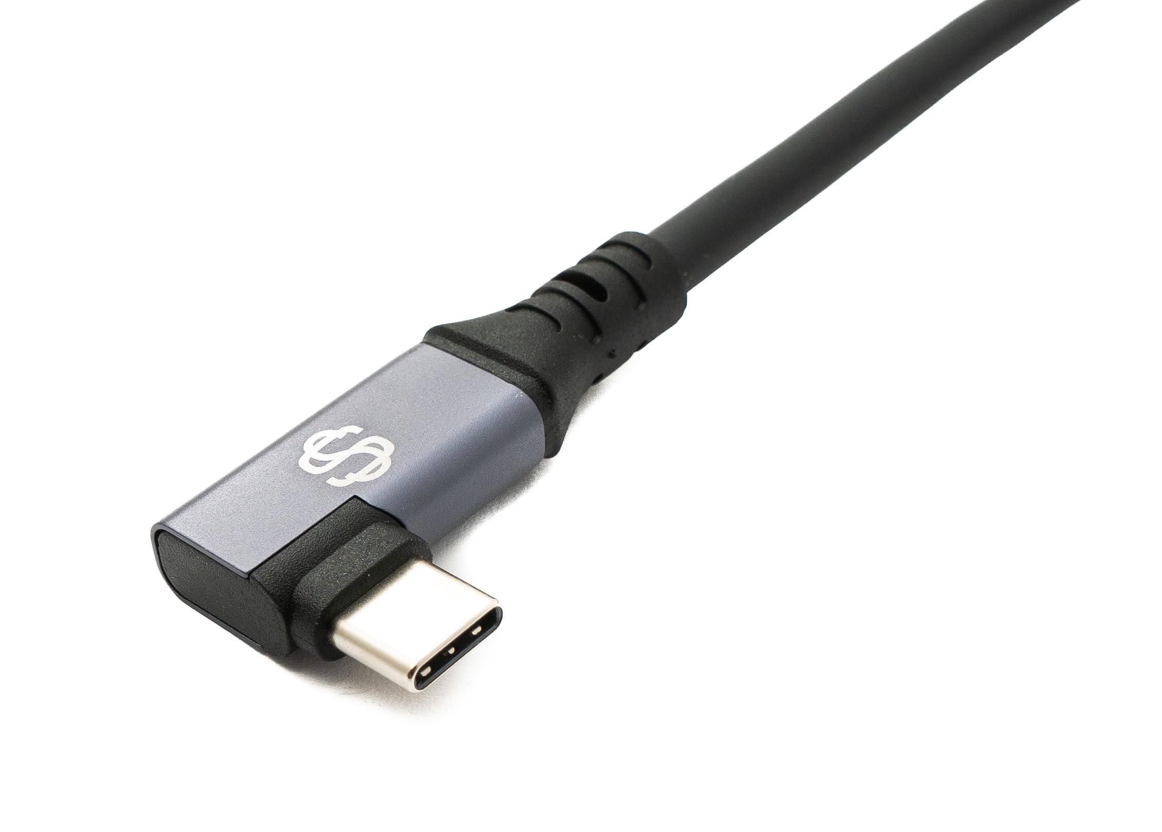 Cavo USB4 80 cm Tipo C Maschio a Maschio 40 Gbps USB 4.0 Intrecciato Nero