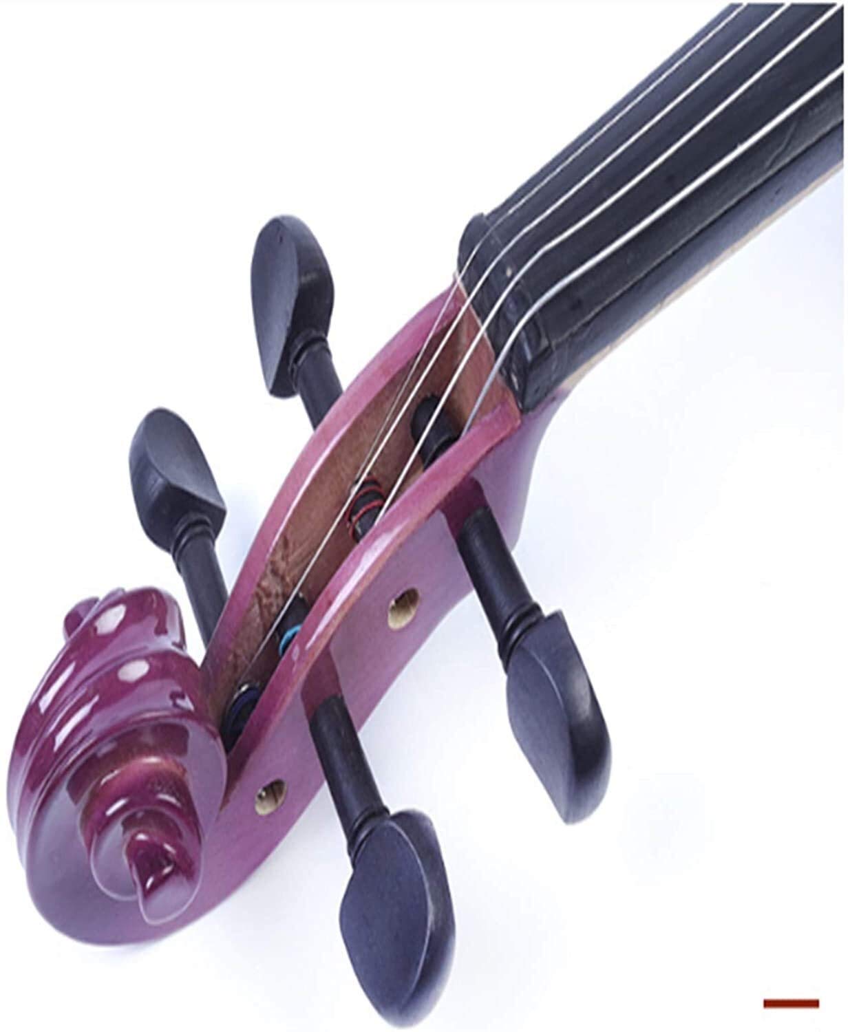 Violino Standard da Studente, per Principianti, Violino Viola Popolare Violino in Legno massello Fatto a Mano Esame Studente Violino Violino for Principianti