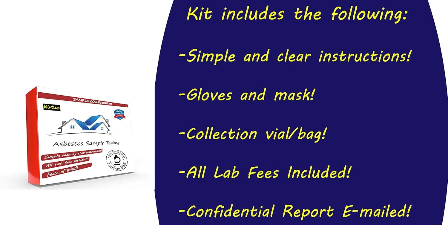 Asbestos Test Kit 1 PK (48Hr Turnaround Time)