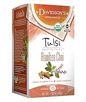 Vista 8 de Davidson's Organics, Tulsi Pure Leaves, 8 bolsas de té, paquete de 12