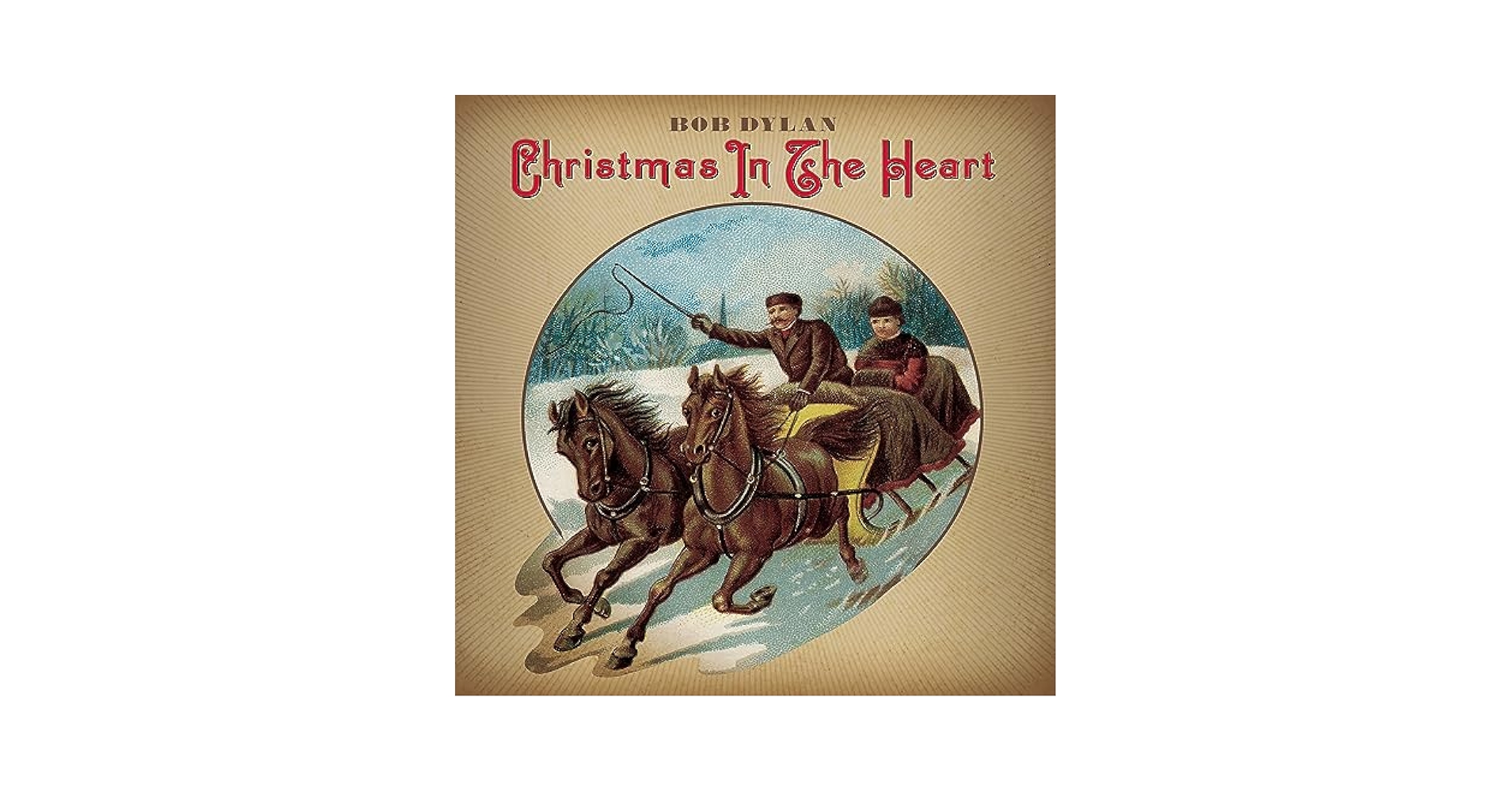 稀少オリジナルBob Dylan Christmas in the Heart Bob Dylan