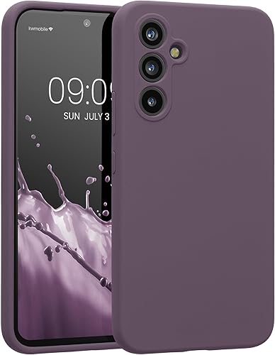 Miniatura 18 de kwmobile Funda compatible con Samsung Galaxy A54 5G - Funda delgada de silicona TPU para teléfono - Acabado suave al tacto - Rosa impresionante Rosa