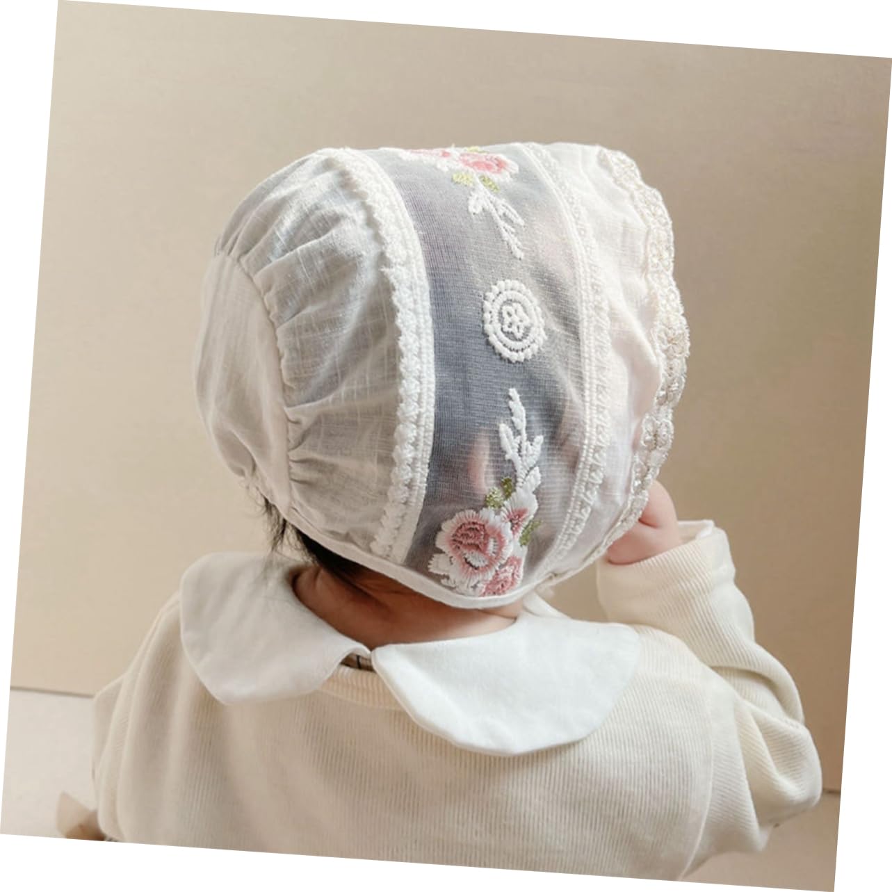 BESTYASH Sombrero de Gorro de Pescador de Verano Sombrero de Las niñas pequeño Sombrero bebé Gorro fotográfico bebé Gorro de Sombrero de Verano para niña algodón