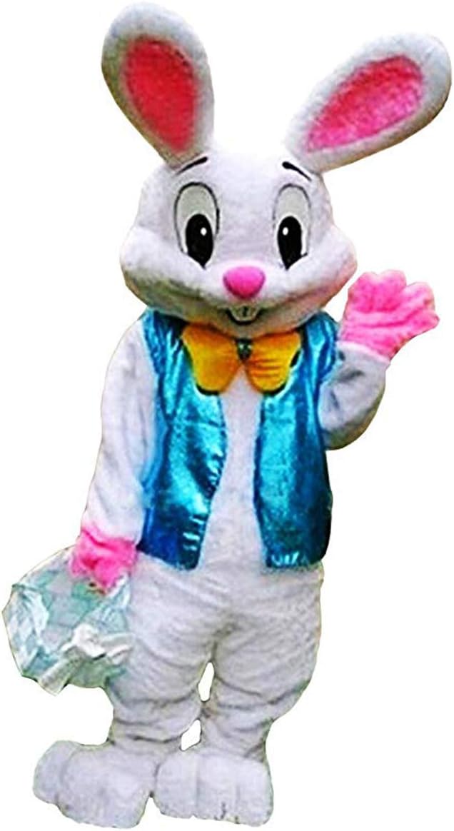 Funny Easter Bunny Bugs Rabbits Mascot Costume Adult Halloween Costume