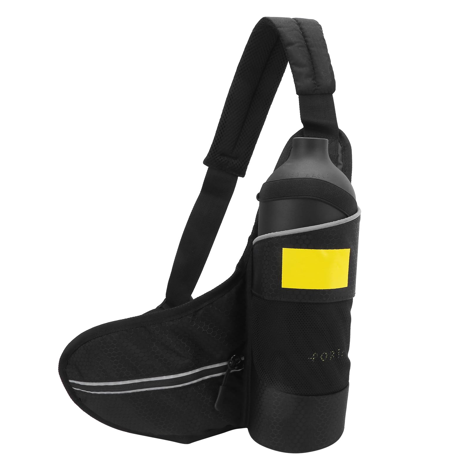 Set Bombola da 1 Litro, Mini Set da Immersione con Valvola di Sfiato e Occhialini da Sub con Cinturino per Immersione per Esplorazione Subacquea (Black)