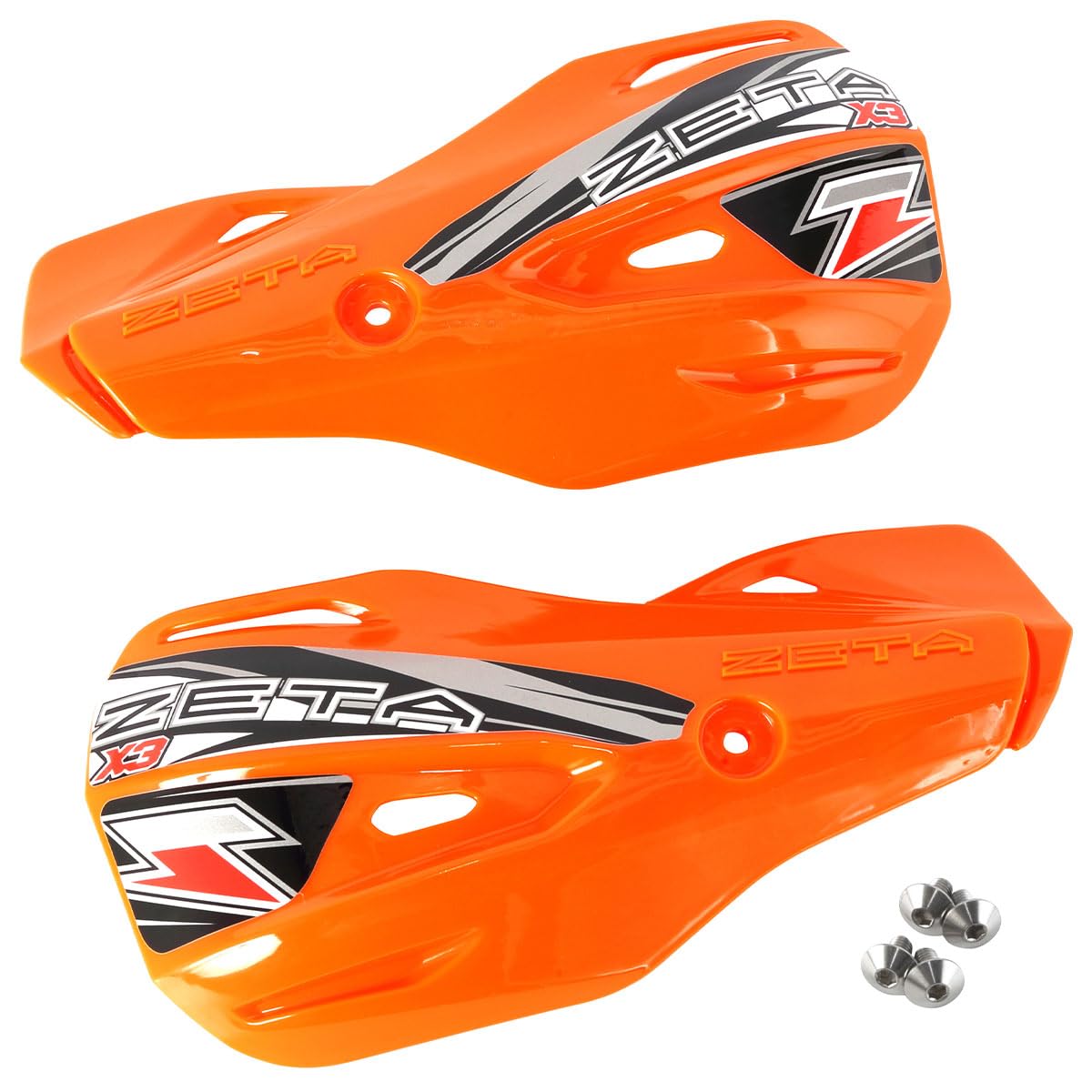 Amazon | ジータレーシング(ZETA RACING) X3プロテクター オレンジ