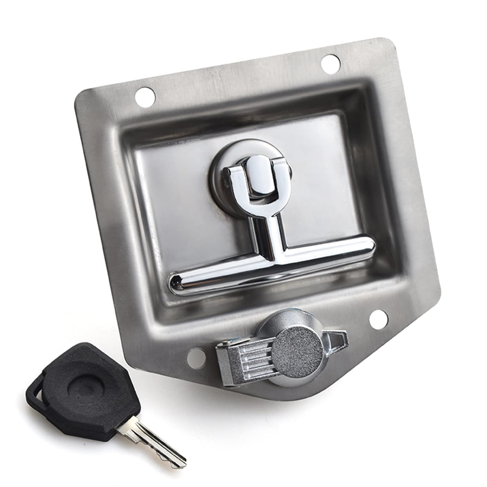 Pestillo para caja de herramientas AMAZWI en acero inoxidable, ideal para vehículos de trabajo