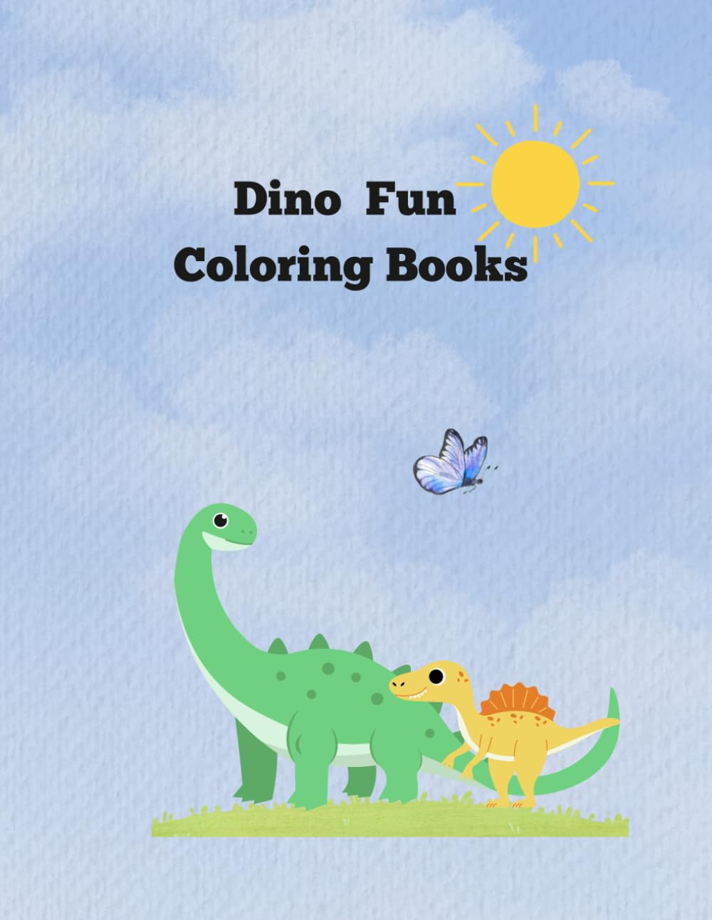 Dino Fun Color Book