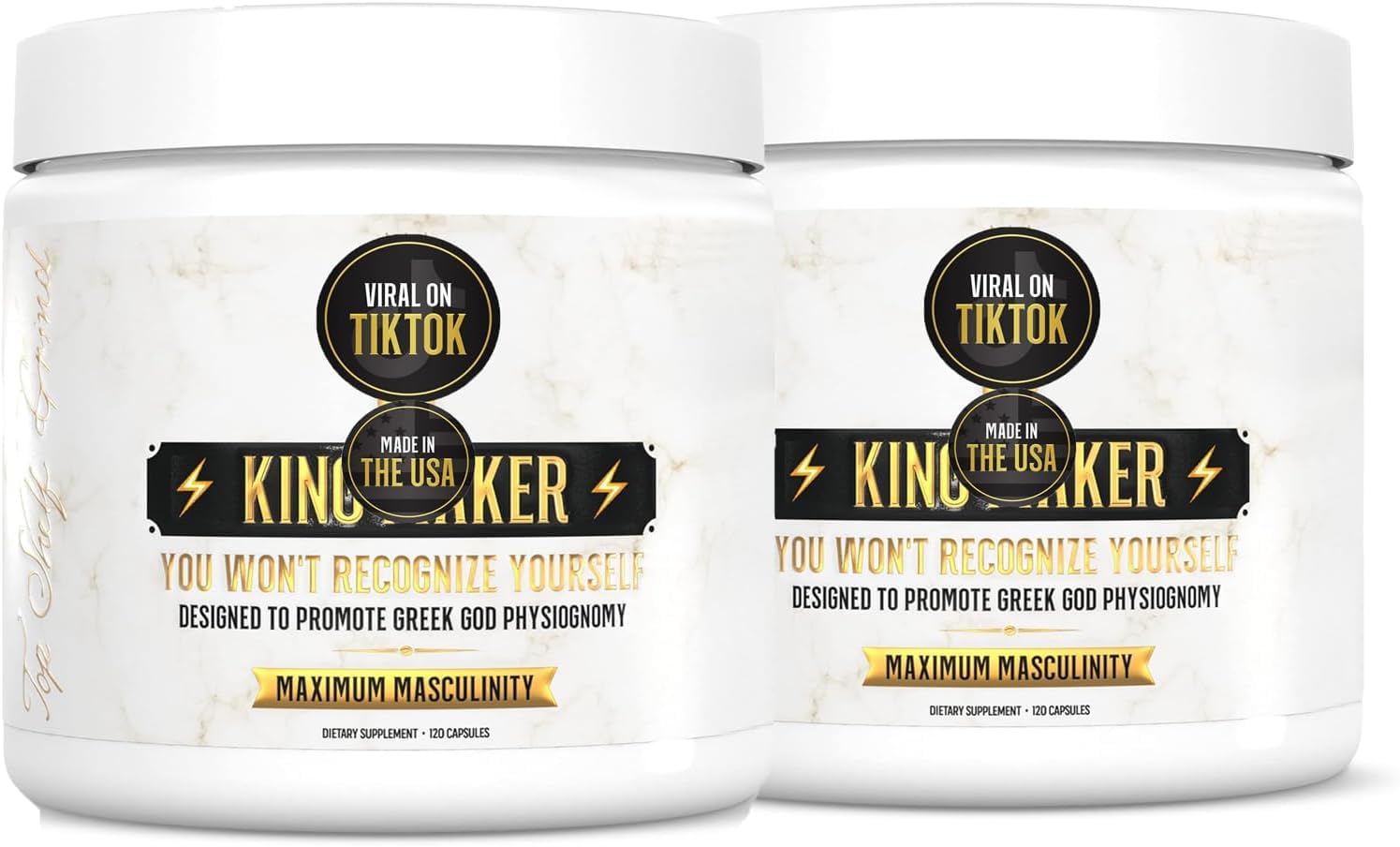 (2 Pack) A King 13-in-1 Comprehensive Formula Designed specifically for Men,Unlocks Your True Potential so You can Conquer Every Challenge with Confidence Make