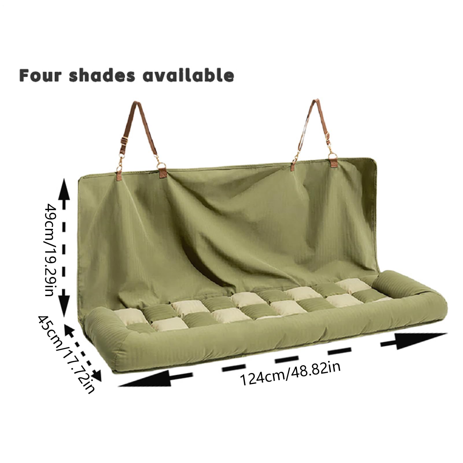 Generico Coprisedile Per Cani – Di Cotone 124x45x49 Cm | Imbottitura Per Per Sedile Posteriore Automobilistico Impermeabile Per Cuccioli | Tappetino Per Per Sedile Posteriore Per Autoveic