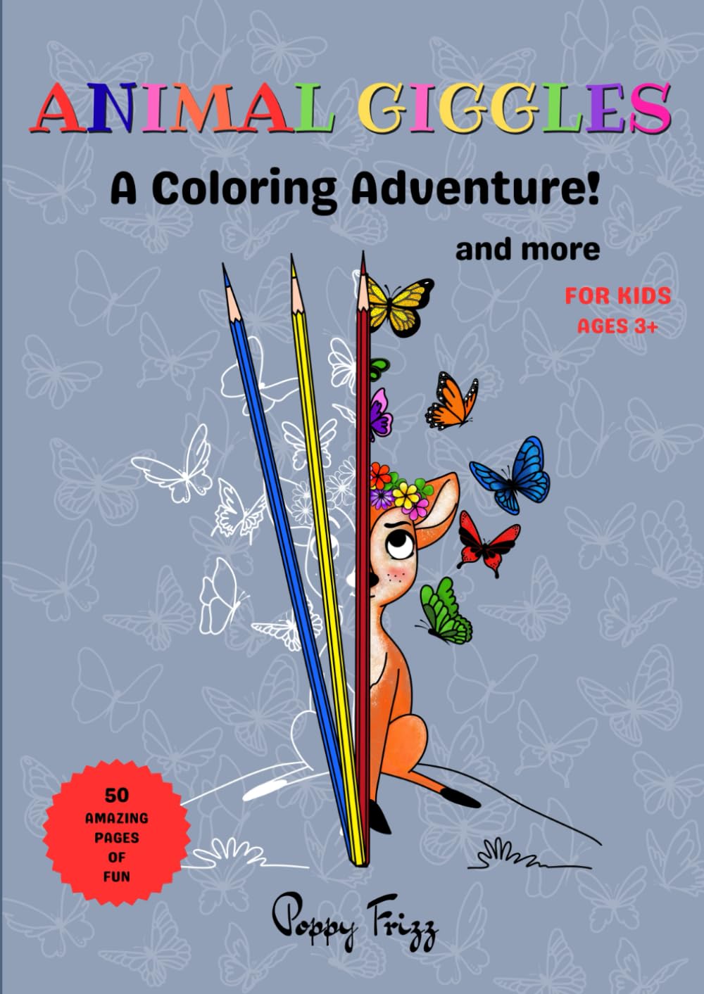 Animal Giggles: A Coloring Adventure!