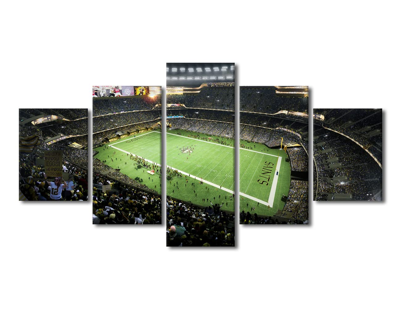 TUMOVO Wall Decor Football Game Art Canvas Wall Art New