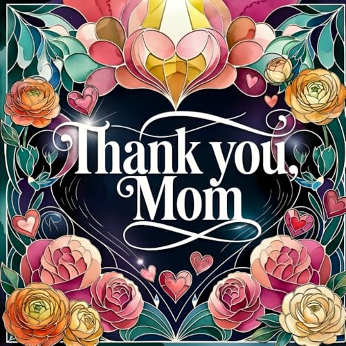 Thank You, Mom! A Gift Coloring Book to Share and Celebrate: Over 40 Loving Floral Designs, Hearts and Creative Pages to Color f