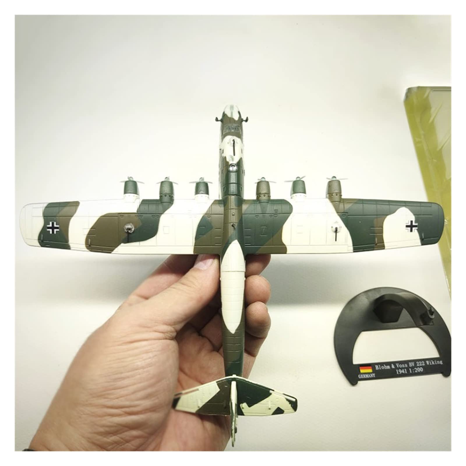 1 200 pasuje do BV222 aluminiowy model samolotu metalowy odlew ciśnieniowy i zabawka samolot samolot prezent kolekcjonerski pamiątka Hobby zestaw gier
