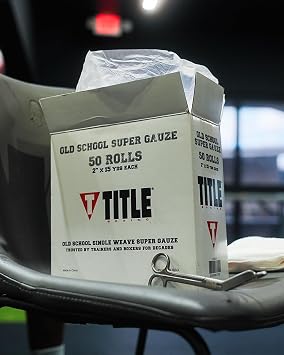 Title Boxing Old School Super Gauze 50 Rolls of Boxing Gauze
